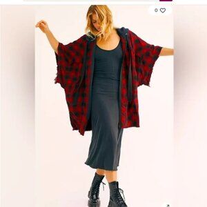 ISO Free People We The Free Full Moon Plaid Zip Up XS/S